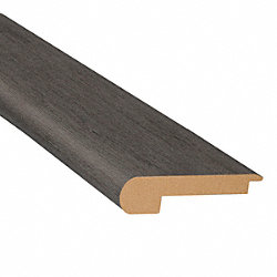 Foggy Bottom Oak Laminate Waterproof 2.3 in wide x 7.5 ft Length Low Profile Stair Nose